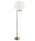 Macleay Floor Lamp Base Antique Brass- Base Only