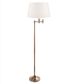 Macleay Floor Lamp Base Antique Brass