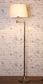 Macleay Floor Lamp Base Antique Silver- Base Only