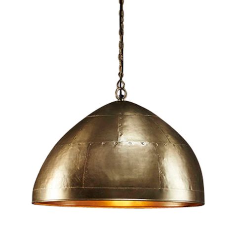 P51 Ceiling Pendant Medium Antique Brass