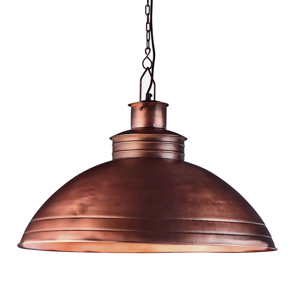 Copper industrial deals ceiling light