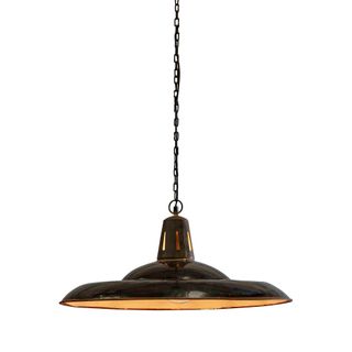 Zetland Ceiling Pendant Large Old Black