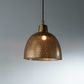 Riva Ceiling Pendant Small Antique Brass