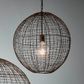 Cray Ball Ceiling Pendant Medium Antique Copper