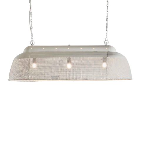 Riva Ceiling Pendant Long Matt White