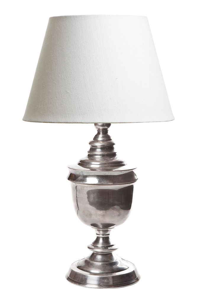 Lamp deals table silver