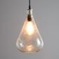 Lustre Teardrop Ceiling Pendant Clear