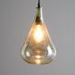 Lustre Teardrop Ceiling Pendant Pale Green