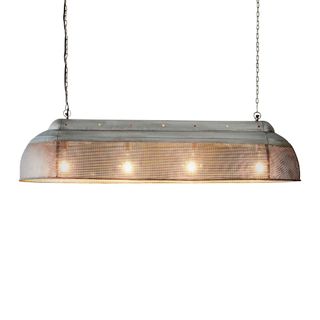 Riva Ceiling Pendant Extra Long Zinc