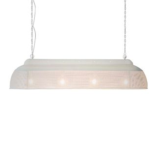 Riva Ceiling Pendant Extra Long Matt White