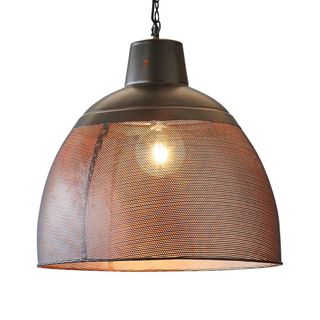 Riva Ceiling Pendant Large Black and Gold