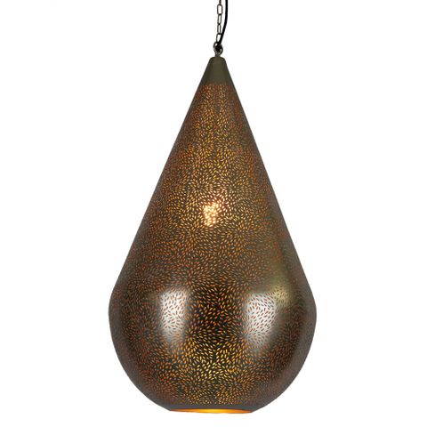 Aquarius Ceiling Pendant Large Nickel