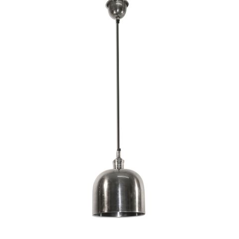 Delta Dome Ceiling Pendant Medium Antique Silver