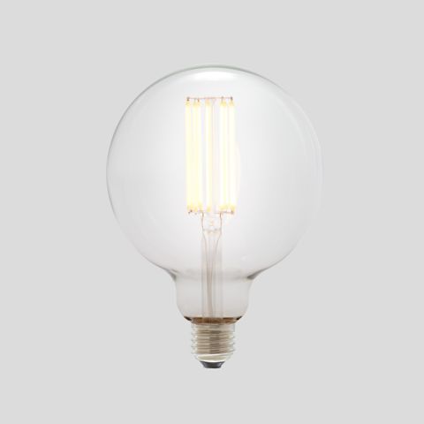 G125 Long LED Filament - Clear Glass - 10W E27 3000k