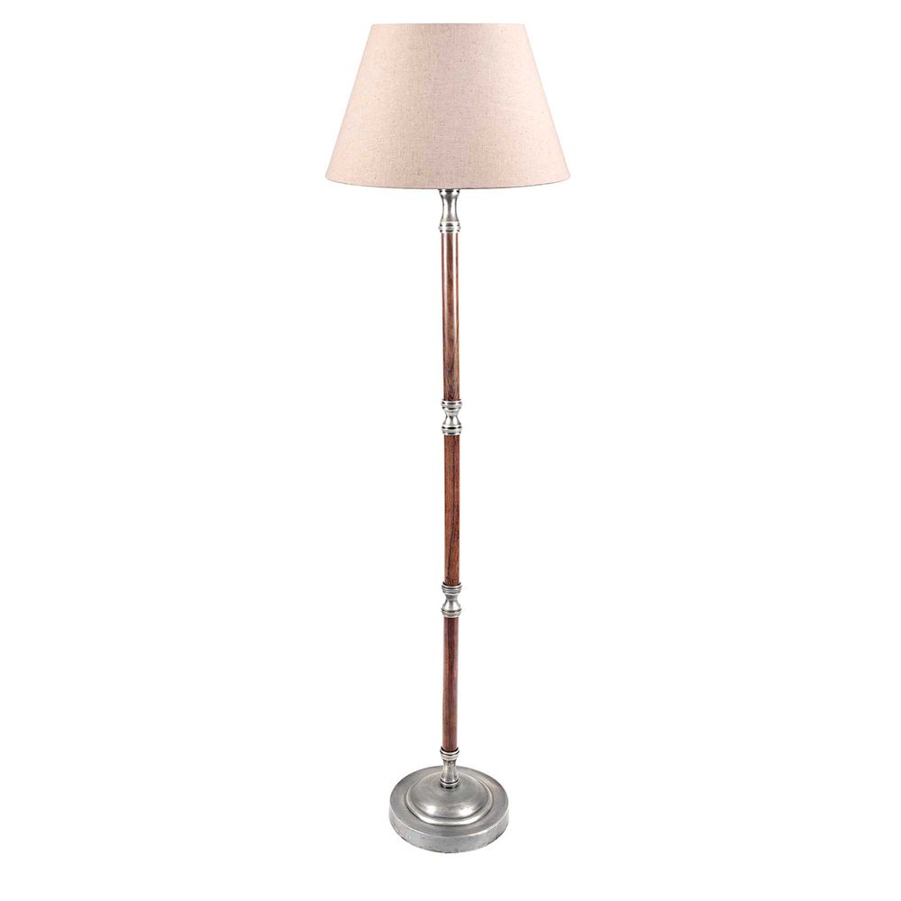 Calais Floor Lamp Antique Brass