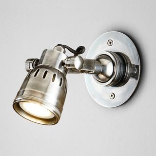 Seattle Short Arm Wall Light Silver