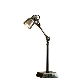 Seattle Desk Lamp Antique Silver