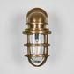 Porto Outdoor Wall Light Antique Brass