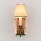 East Borne Wall Light Base Antique Brass