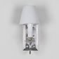 East Borne Wall Light Antique Silver