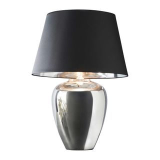 Manhattan Small - Silver - Large Urn Ceramic Table Lamp