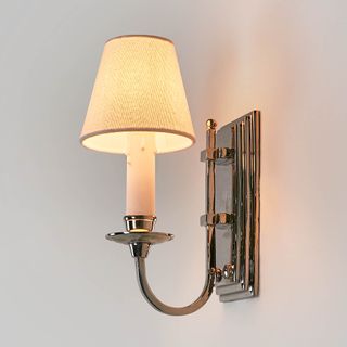 East Borne Wall Light Nickel