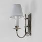 East Borne Wall Light Nickel