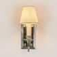 East Borne Wall Light Nickel