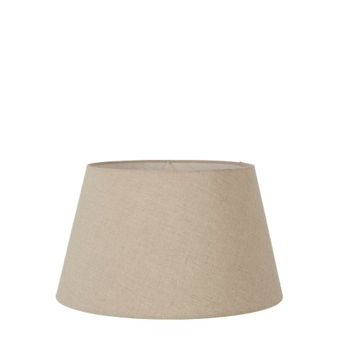 Linen Taper Lamp Shade XS Dark Natural