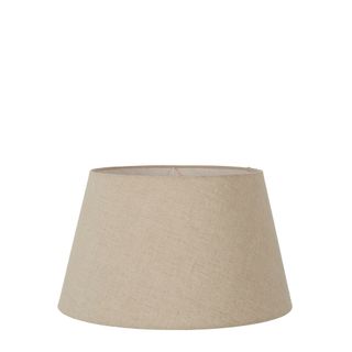 Linen Taper Lamp Shade XS Dark Natural