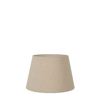 Linen Drum Lamp Shade XXS Dark Natural