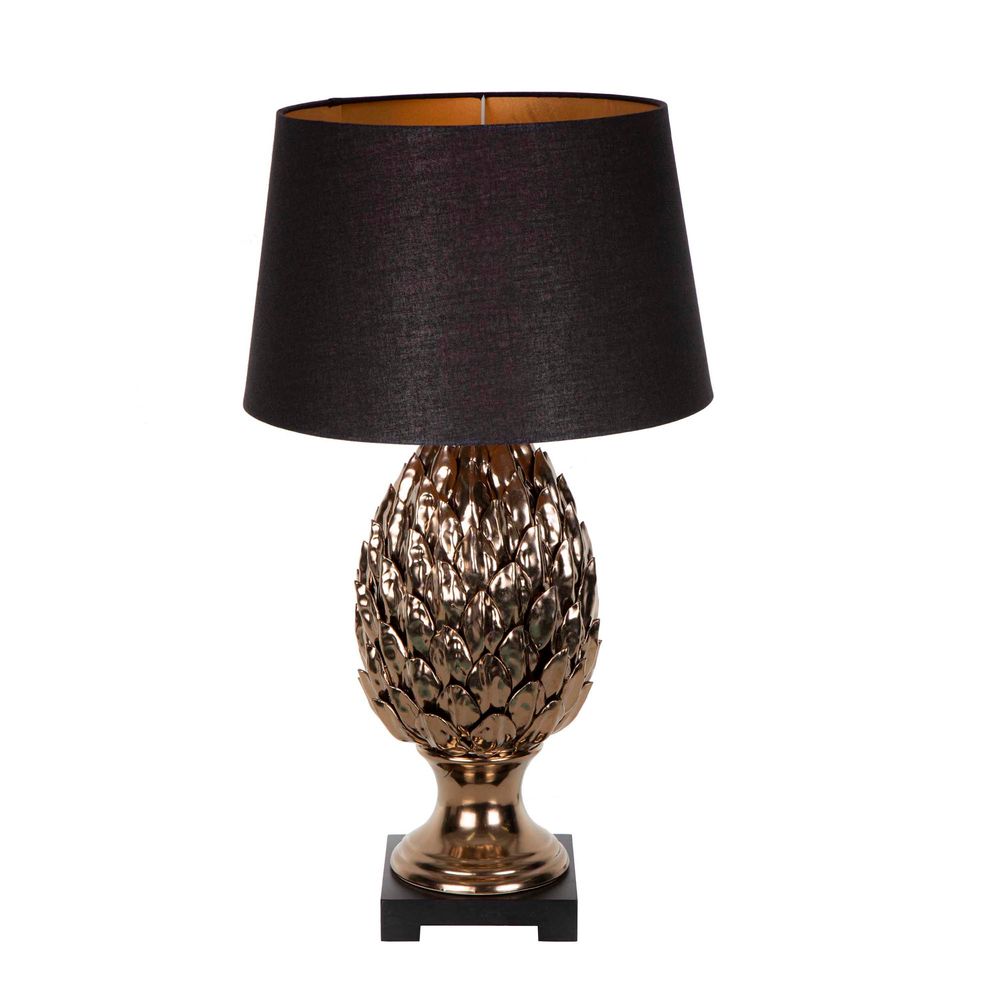 Morris Table Lamp Base W Wooden Base