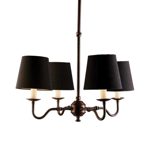 Milton Chandelier Bronze