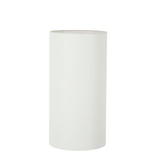 Linen Cylinder Lamp Shade XS Textured Ivory