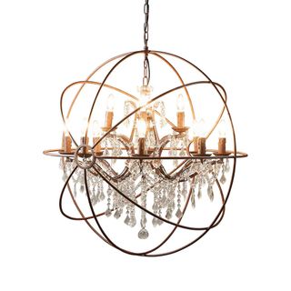 Sundance Chandelier Large Rust