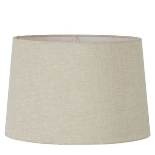 Linen Drum Lamp Shade XXL Light Natural