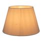 Linen Taper Lamp Shade Large Textured Ivory