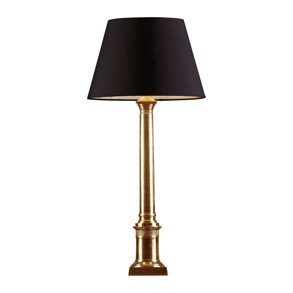 Brass best sale base lamp