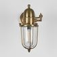 Chapel Outdoor Wall Light Antique Brass