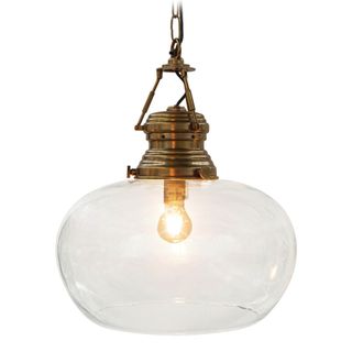 Paddington Ceiling Pendant Large Antique Brass