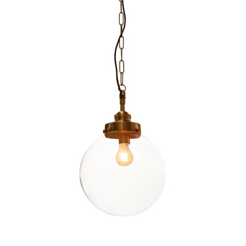 Celeste Ceiling Pendant Medium Antique Brass