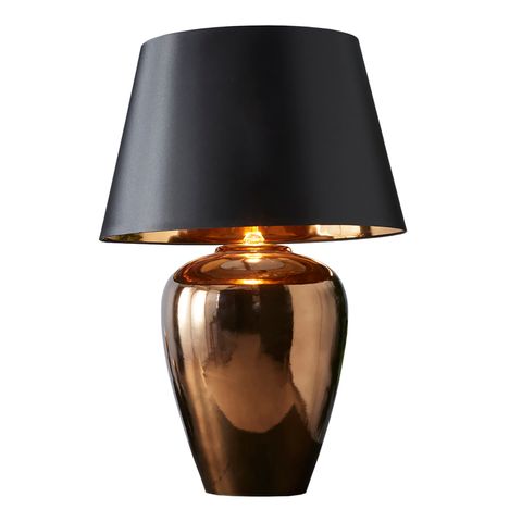 Manhattan Large - Gold - Large Urn Ceramic Table Lamp