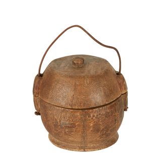 Yunnan Coconut Wood 100 Year Container Small