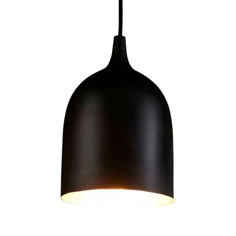Lumi-R Ceiling Pendant Black and Silver
