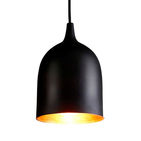 Lumi-R Ceiling Pendant Black and Copper