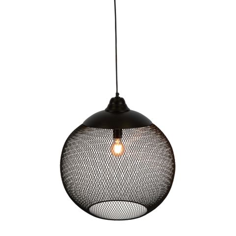 Carlo Ceiling Pendant Large Black