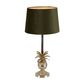 Velvet Drum Lamp Shade Medium Olive Green