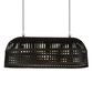 Esch Ceiling Pendant Long Antique Black