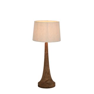 Lancia Table Lamp Base Small Dark Natural