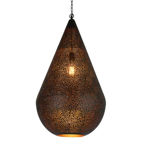 Aquarius Ceiling Pendant Large Black